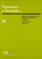 Portada Actitudes y comportamientos hacia el medioambiente en España